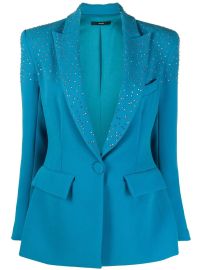 Alex Perry Addison Embellished Blazer at Farfetch